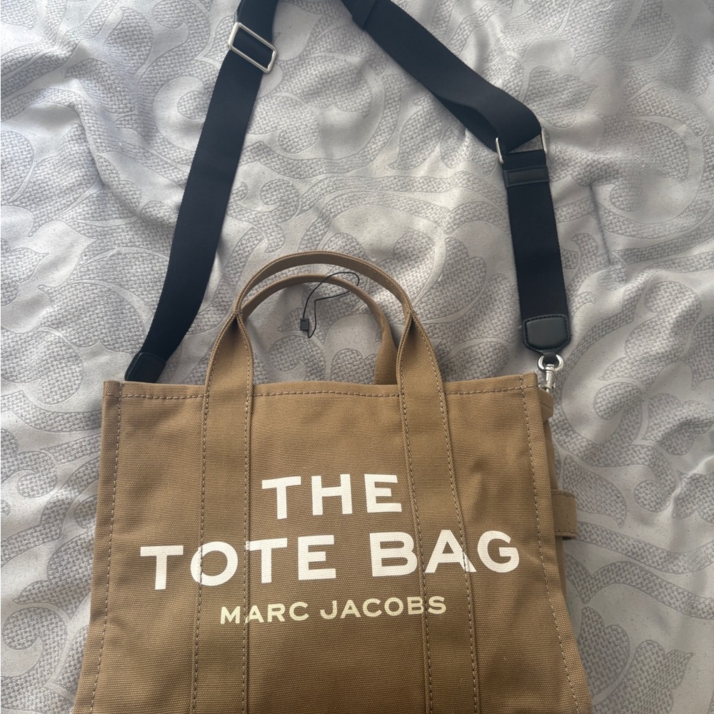 Marc Jacobs Tan Tote with Black Strap